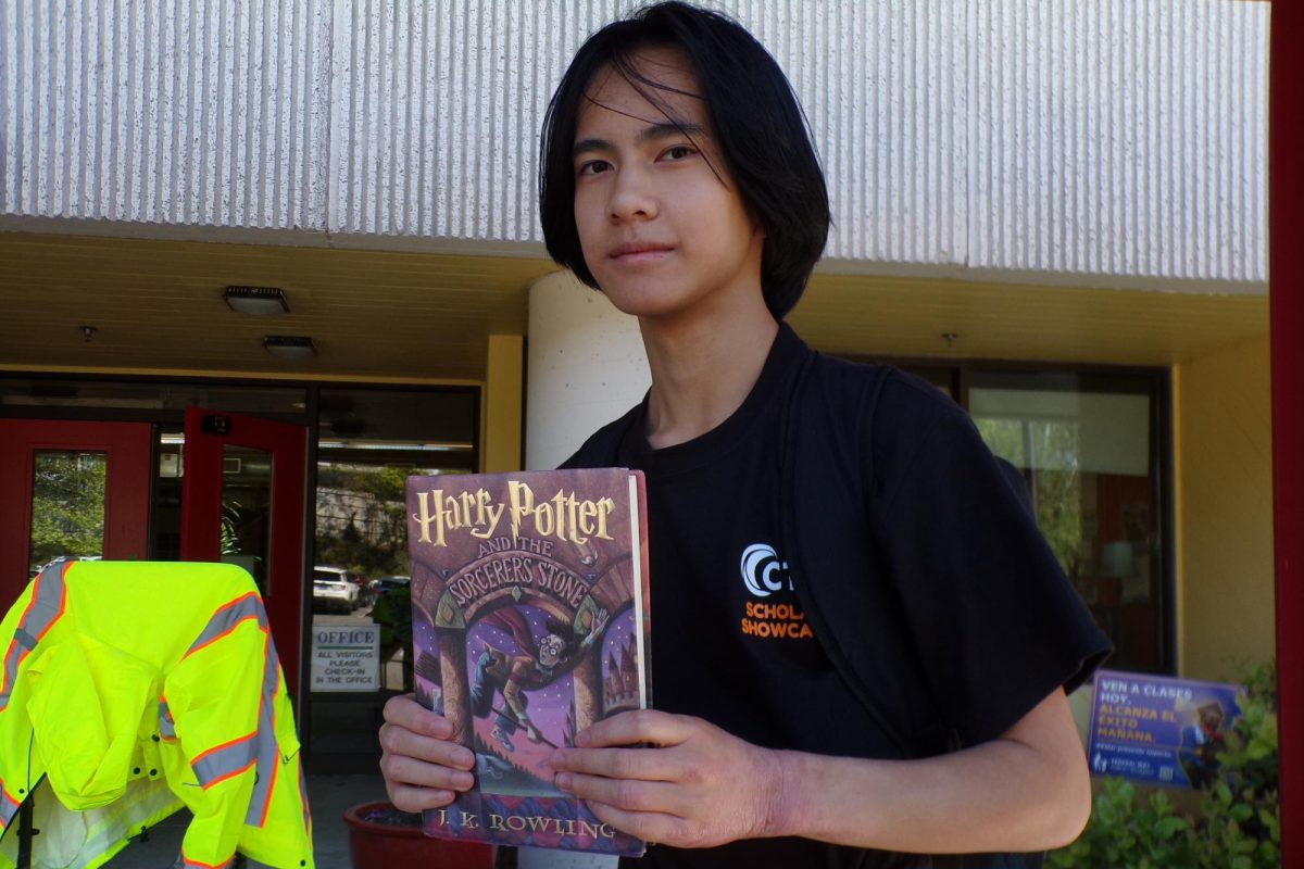Aidan Garcila was given the Hogwarts legacy, emphasizing his enjoyment of the series. The Hogwarts legacy was passed down to Aidan while he was in the 7th grade by Dexter Lee, continuing to circulate the old legacy. “It's given to people who have a really deep love for the books and series,” explains Aidan.
